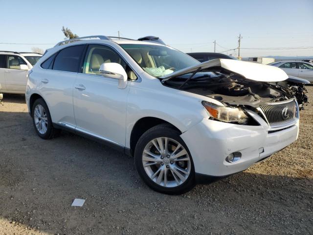 JTJBC1BA3A2017728 - 2010 LEXUS RX 450 WHITE photo 4