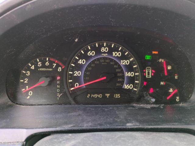 5FNRL387X9B051571 - 2009 HONDA ODYSSEY EXL TEAL photo 9