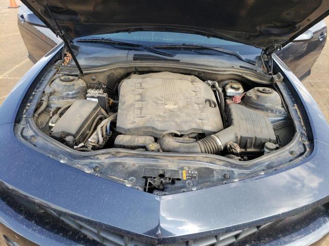 2G1FB1E38D9158054 - 2013 CHEVROLET CAMARO LT BLUE photo 11