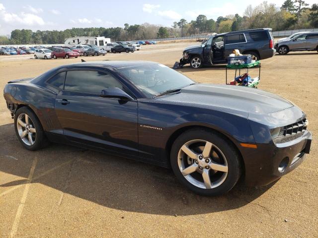 2G1FB1E38D9158054 - 2013 CHEVROLET CAMARO LT BLUE photo 4