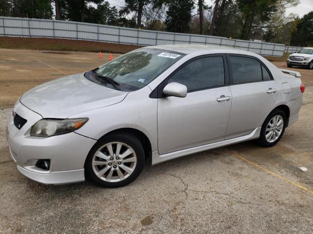 1NXBU40E79Z145568 - 2009 TOYOTA COROLLA BASE SILVER photo 1