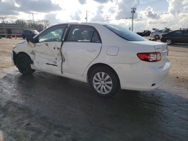 2T1BU4EE5DC120333 - 2013 TOYOTA COROLLA BASE WHITE photo 2