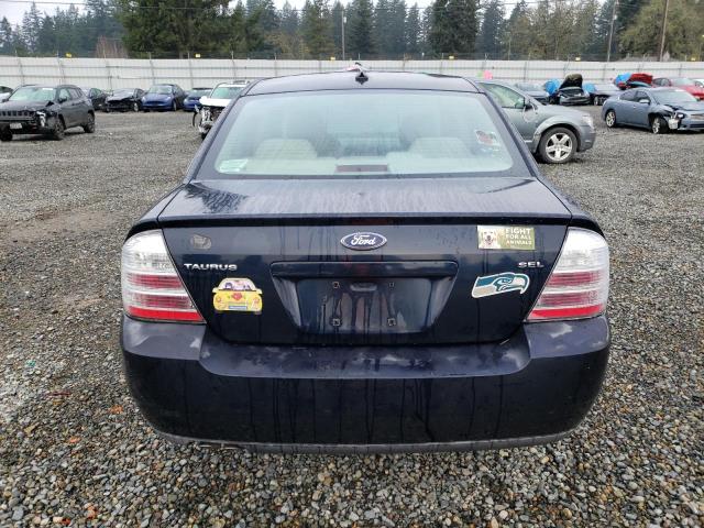 1FAHP24W48G162697 - 2008 FORD TAURUS SEL BLUE photo 6