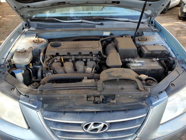 5NPET46C29H451677 - 2009 HYUNDAI SONATA GLS BLUE photo 11