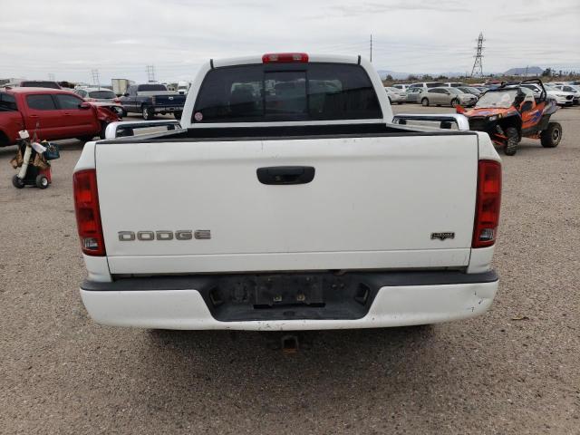 1D7HA18D23J647677 - 2003 DODGE RAM 1500 ST WHITE photo 6