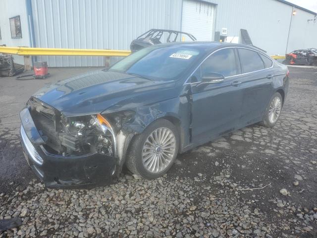 3FA6P0K90ER393707 - 2014 FORD FUSION TITANIUM BLACK photo 1