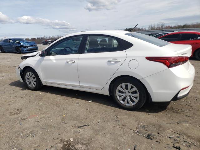 3KPC24A36KE055022 - 2019 HYUNDAI ACCENT SE WHITE photo 2