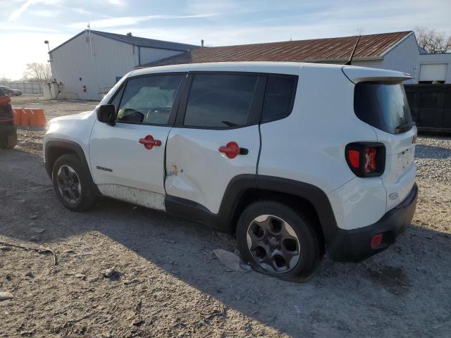 ZACCJAAT5FPB31002 - 2015 JEEP RENEGADE SPORT WHITE photo 2