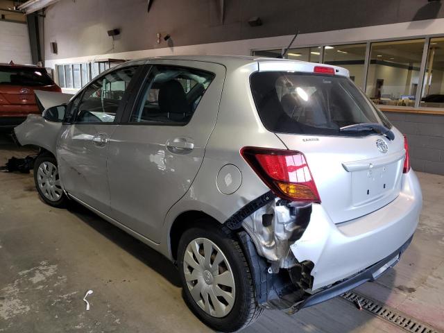 VNKKTUD31HA084127 - 2017 TOYOTA YARIS L SILVER photo 2