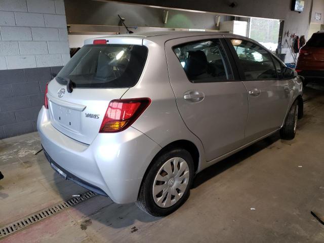 VNKKTUD31HA084127 - 2017 TOYOTA YARIS L SILVER photo 3