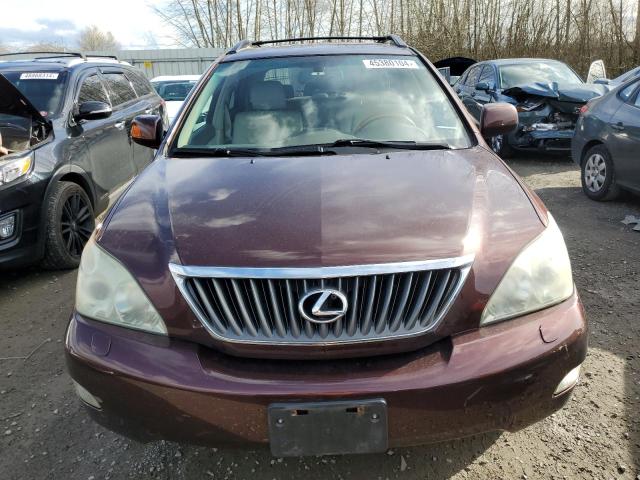 JTJHK31U182853777 - 2008 LEXUS RX 350 BROWN photo 5