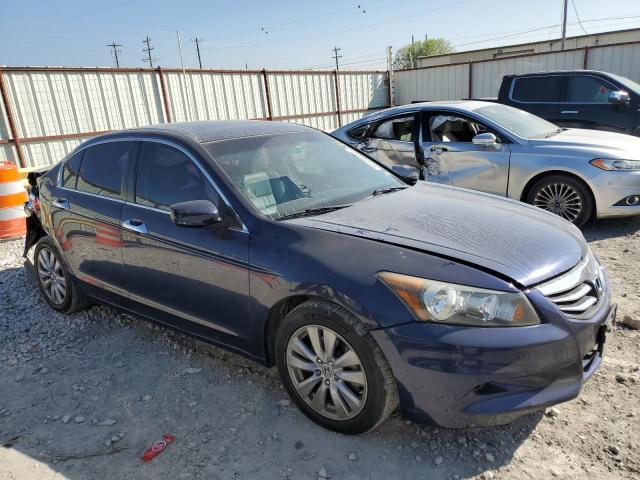 1HGCP3F8XCA032946 - 2012 HONDA ACCORD EXL BLUE photo 4