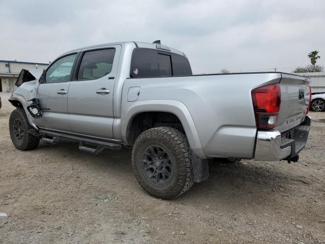 3TMAZ5CN4NM193076 - 2022 TOYOTA TACOMA DOUBLE CAB SILVER photo 2