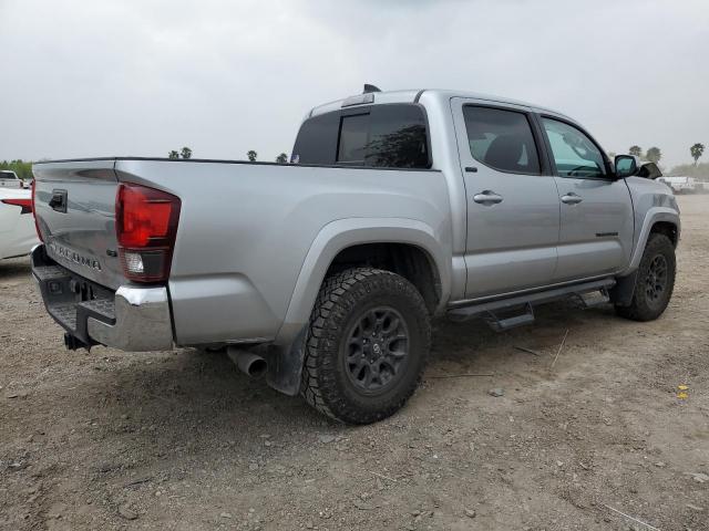 3TMAZ5CN4NM193076 - 2022 TOYOTA TACOMA DOUBLE CAB SILVER photo 3