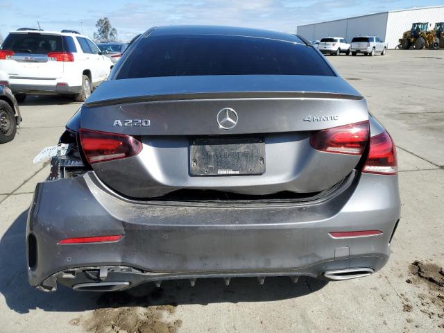 WDD3G4FB5KW026883 - 2019 MERCEDES-BENZ A 220 4MATIC GRAY photo 6