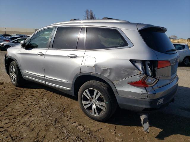 5FNYF6H62HB021300 - 2017 HONDA PILOT EXL SILVER photo 2