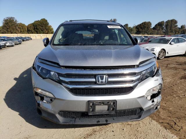 5FNYF6H62HB021300 - 2017 HONDA PILOT EXL SILVER photo 5