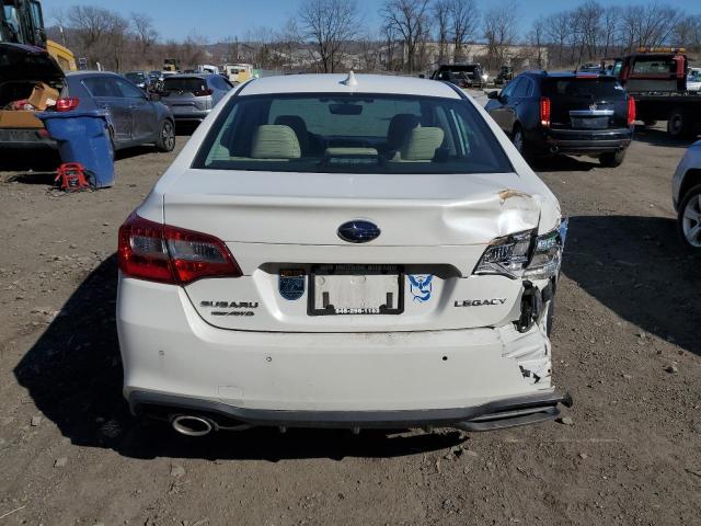 4S3BNAN60J3015403 - 2018 SUBARU LEGACY 2.5I LIMITED WHITE photo 6