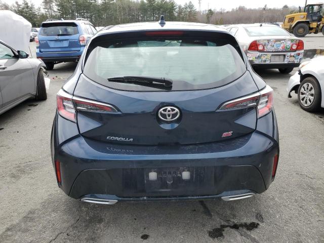 JTNK4RBE7K3061353 - 2019 TOYOTA COROLLA SE BLUE photo 6