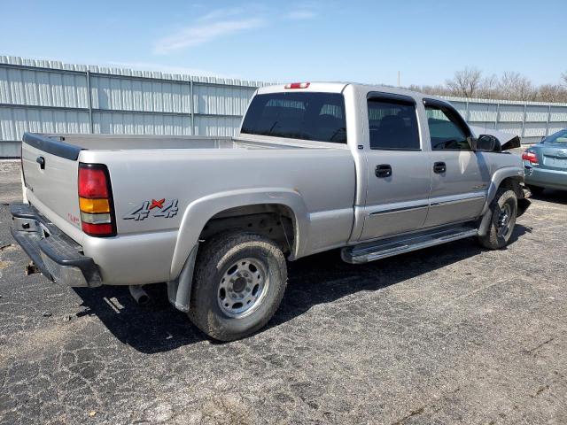 1GTGK23U54F171008 - 2004 GMC SIERRA K2500 CREW CAB SILVER photo 3