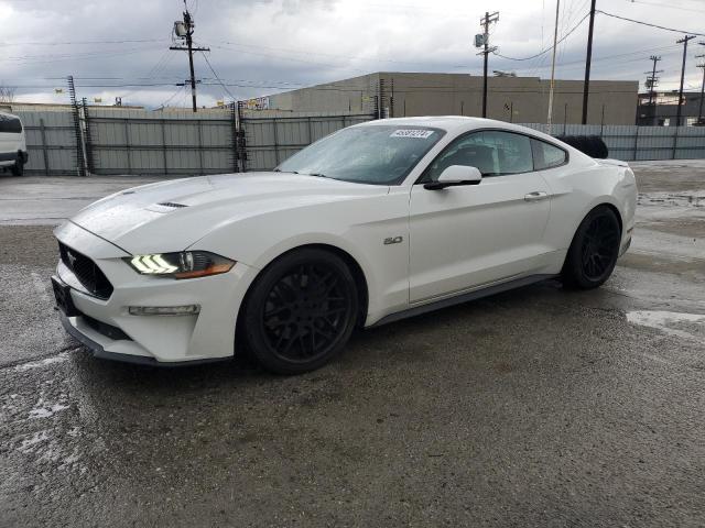 1FA6P8CF6J5143730 - 2018 FORD MUSTANG GT WHITE photo 1