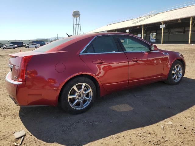 1G6DF577380208971 - 2008 CADILLAC CTS RED photo 3