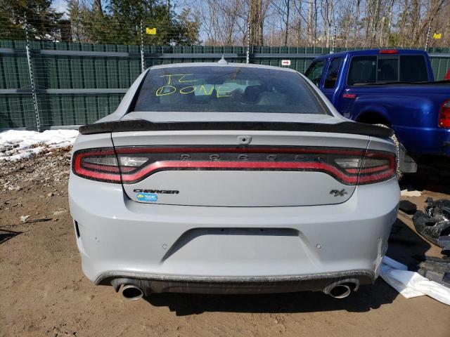 2C3CDXCT4NH225190 - 2022 DODGE CHARGER R/T GRAY photo 6