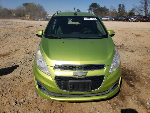 KL8CF6S96EC415722 - 2014 CHEVROLET SPARK 2LT GREEN photo 5