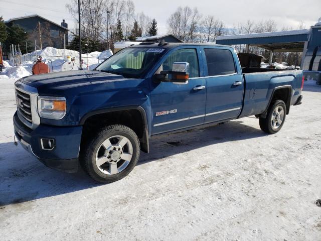 1GT12TE8XGF111354 - 2016 GMC SIERRA K2500 SLT BLUE photo 1