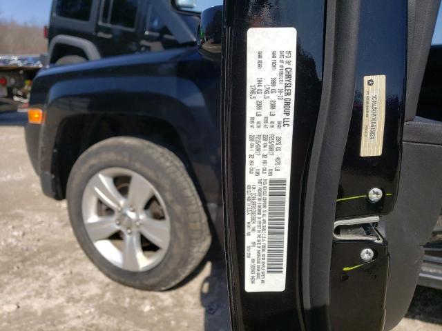 1C4NJRFB1ED616824 - 2014 JEEP PATRIOT LATITUDE BLACK photo 13