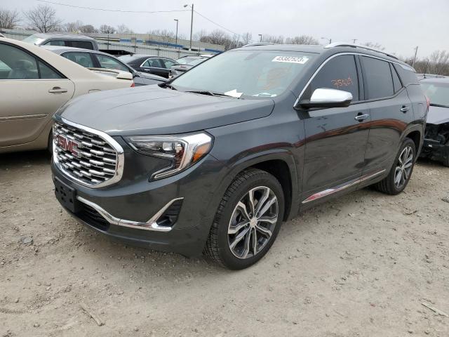 3GKALSEX2JL181933 - 2018 GMC TERRAIN DENALI CHARCOAL photo 1