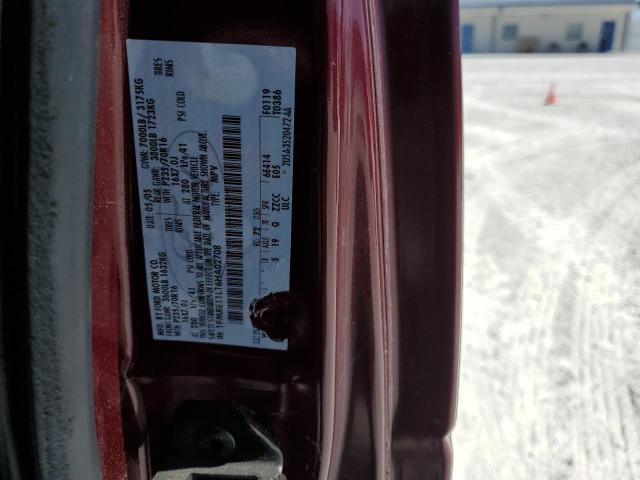 1FMRE11L16HA02708 - 2006 FORD ECONOLINE E150 WAGON RED photo 13