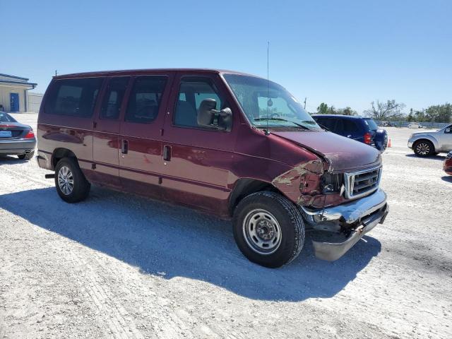 1FMRE11L16HA02708 - 2006 FORD ECONOLINE E150 WAGON RED photo 4