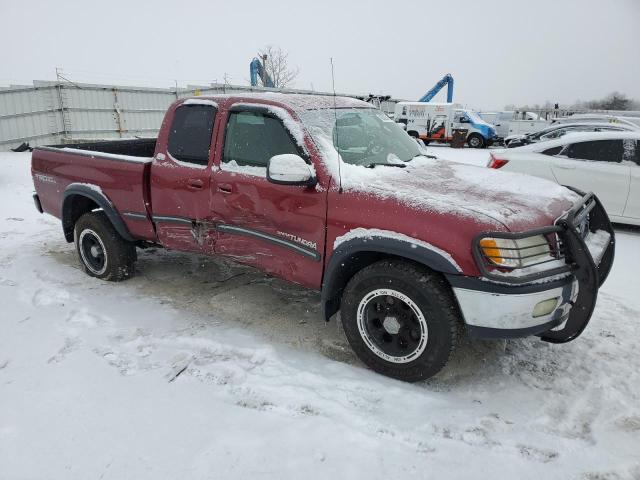 5TBBT44162S270417 - 2002 TOYOTA TUNDRA ACCESS CAB წითელი ფოტო 4