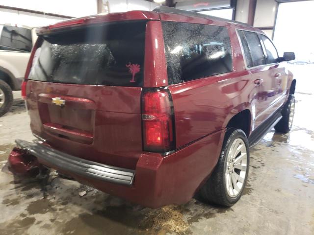 1GNSKHKC8GR248244 - 2016 CHEVROLET SUBURBAN K1500 LT BURGUNDY photo 3