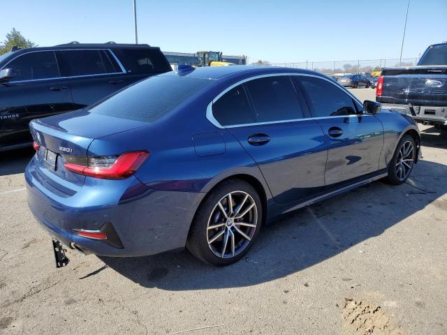 3MW5R7J00M8B51108 - 2021 BMW 330XI BLUE photo 3