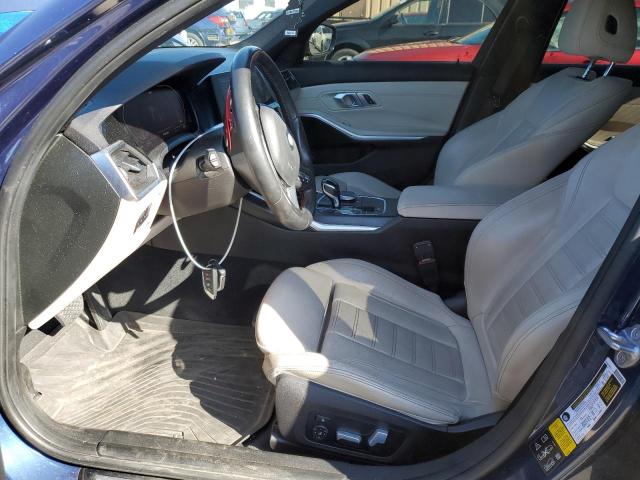 3MW5R7J00M8B51108 - 2021 BMW 330XI أزرق صورة 7