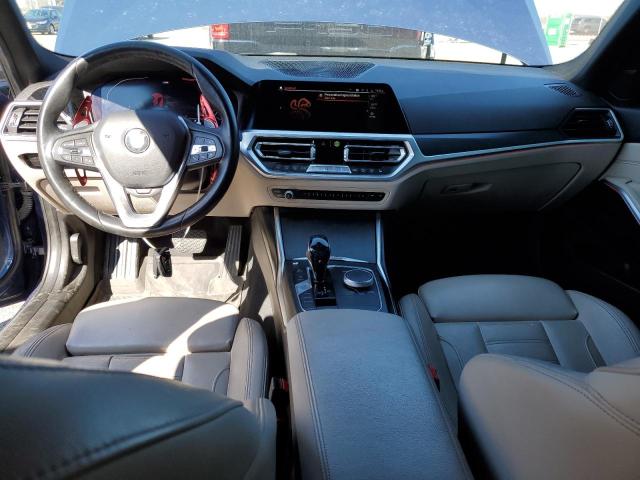 3MW5R7J00M8B51108 - 2021 BMW 330XI أزرق صورة 8