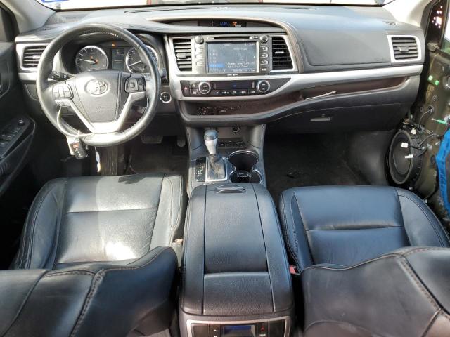 5TDKKRFH0FS043604 - 2015 TOYOTA HIGHLANDER XLE BLACK photo 8