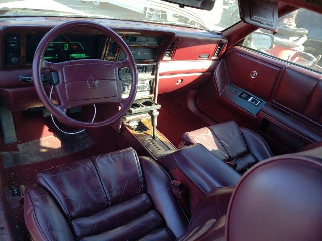 1C3XJ55E7JG430747 - 1988 CHRYSLER LEBARON PREMIUM MAROON photo 8