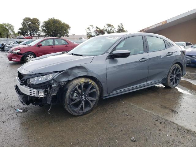 SHHFK7H41JU413180 - 2018 HONDA CIVIC SPORT 灰色 照片 1
