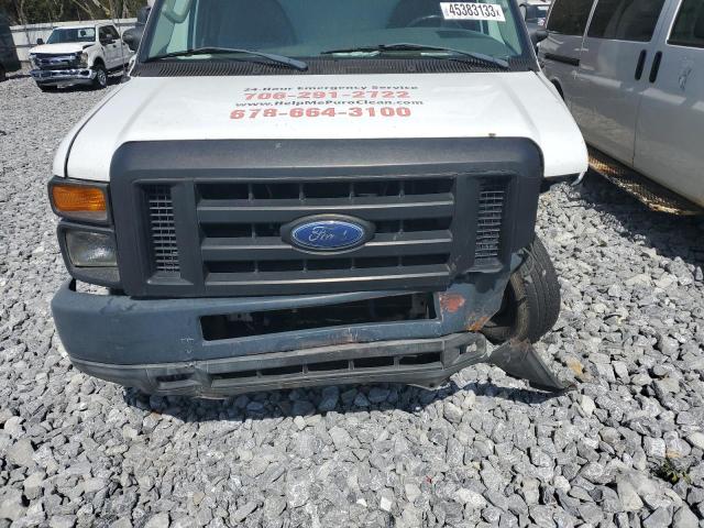 1FDWE35L28DA04910 - 2008 FORD ECONOLINE E350 SUPER DUTY CUTAWAY VAN WHITE photo 12