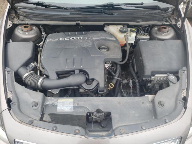 1G1ZE5E09AF188474 - 2010 CHEVROLET MALIBU LTZ ნაცრისფერი ფოტო 11