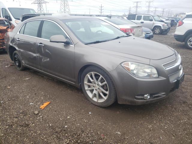 1G1ZE5E09AF188474 - 2010 CHEVROLET MALIBU LTZ ნაცრისფერი ფოტო 4
