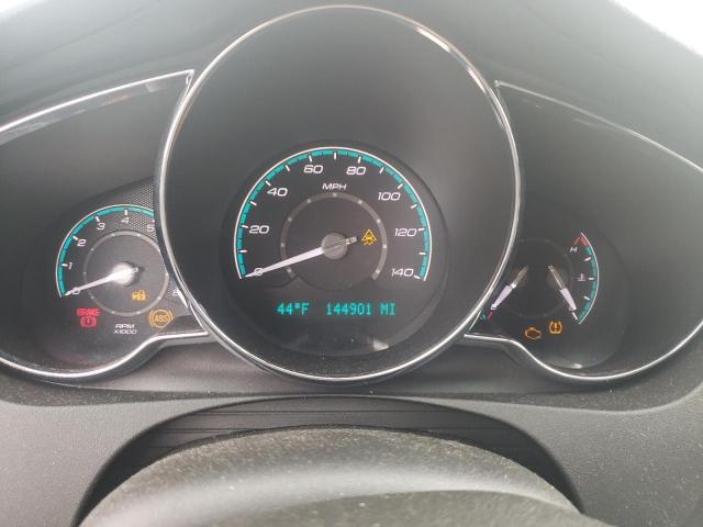 1G1ZE5E09AF188474 - 2010 CHEVROLET MALIBU LTZ ნაცრისფერი ფოტო 9