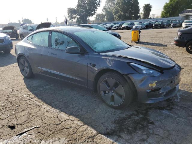 5YJ3E1EBXNF115339 - 2022 TESLA MODEL 3 CHARCOAL photo 4