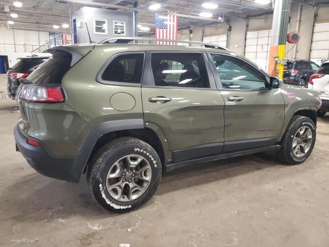 1C4PJMBX3KD433496 - 2019 JEEP CHEROKEE TRAILHAWK GREEN photo 3
