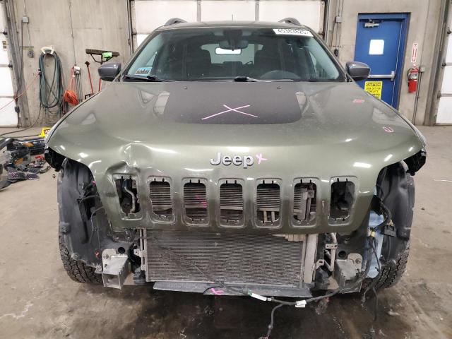 1C4PJMBX3KD433496 - 2019 JEEP CHEROKEE TRAILHAWK GREEN photo 5