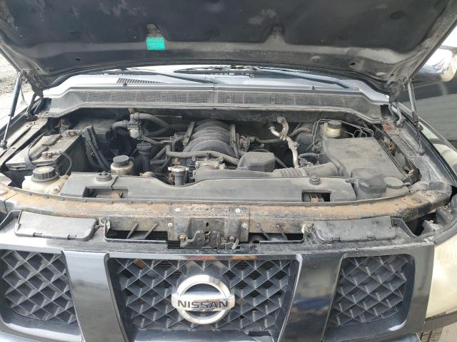 1N6BA06A15N522715 - 2005 NISSAN TITAN XE BLACK photo 11