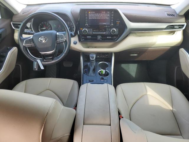 5TDGZRAH2MS058000 - 2021 TOYOTA HIGHLANDER XLE 白色 照片 8